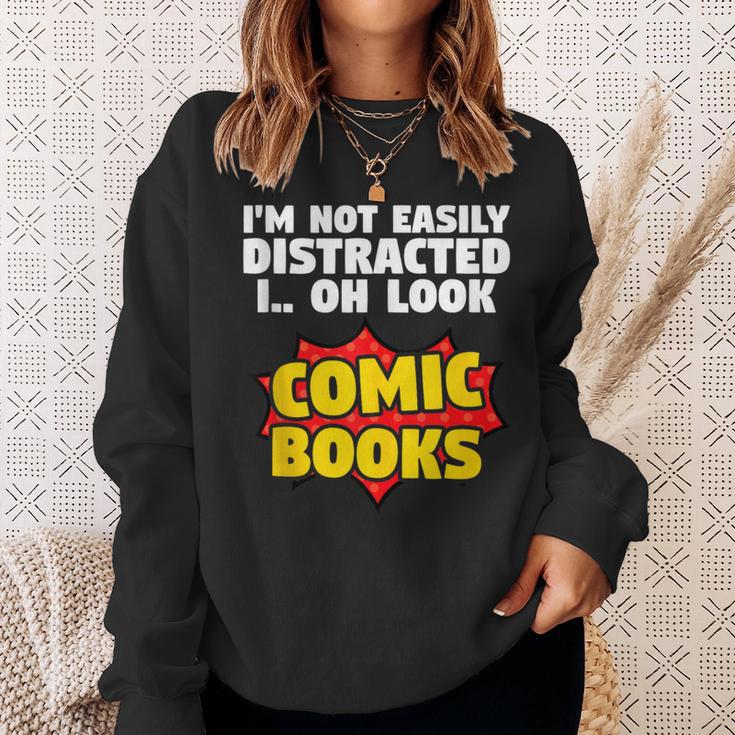 Comic Book Collector Comics Lover Comic Book Collecting Sweatshirt Gifts for Her Comic Book Collector Comics Lover Comic Book Collecting Sweatshirt Gifts for Her