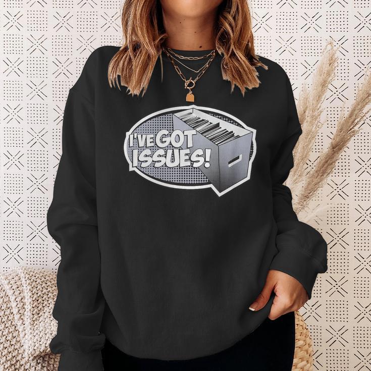 Comic Book Shirt I'Ve Got Issues Comics LoverShirt Sweatshirt Gifts for Her
