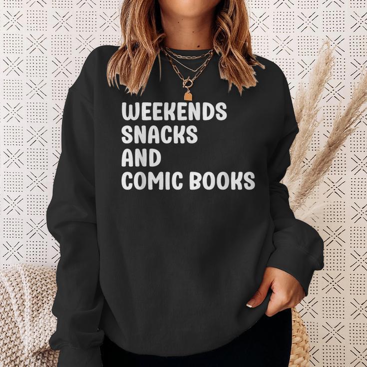Comic Books I Love Comic Books For Men And Women Sweatshirt Gifts for Her