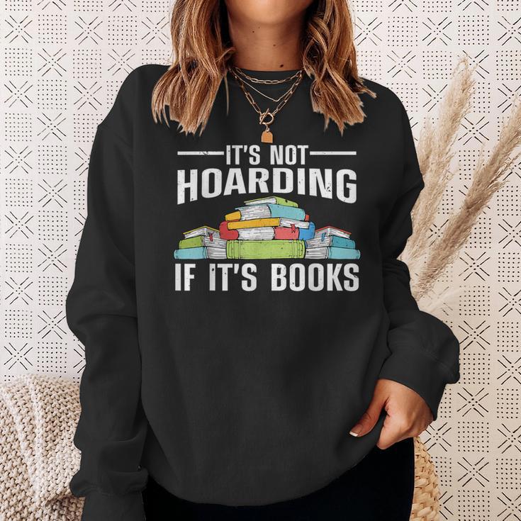 Cool Books Art Men Women Read Books Bookworm Library Reading Sweatshirt Gifts for Her