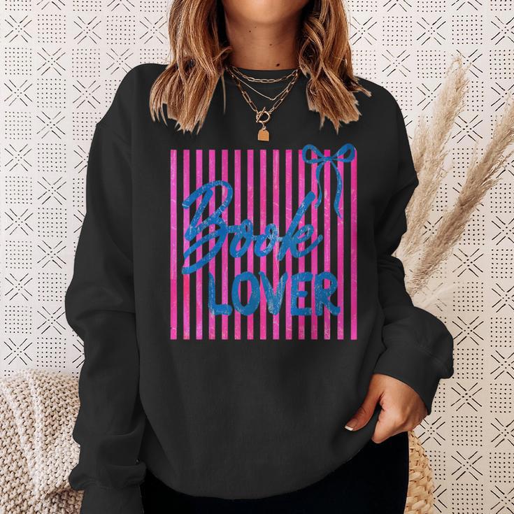 Coquette Book Lover Sweatshirt Gifts for Her Coquette Book Lover Sweatshirt Gifts for Her