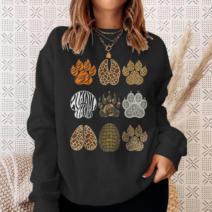 Cute Animal Kids Toddler Boys Animal Book Lover Teacher Sweatshirt Gifts for Her