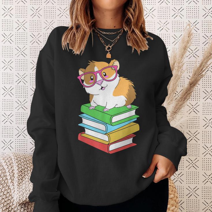 Cute Rodent Pet Bookworms Books And Guinea Pig Sweatshirt Gifts for Her Cute Rodent Pet Bookworms Books And Guinea Pig Sweatshirt Gifts for Her