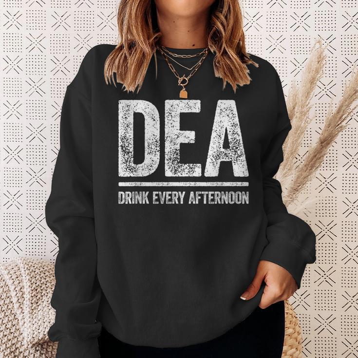 Dea Drink Every Afternoon シャツ 面白い メンズ レディース ドリンク スウェットシャツ 彼女への贈り物