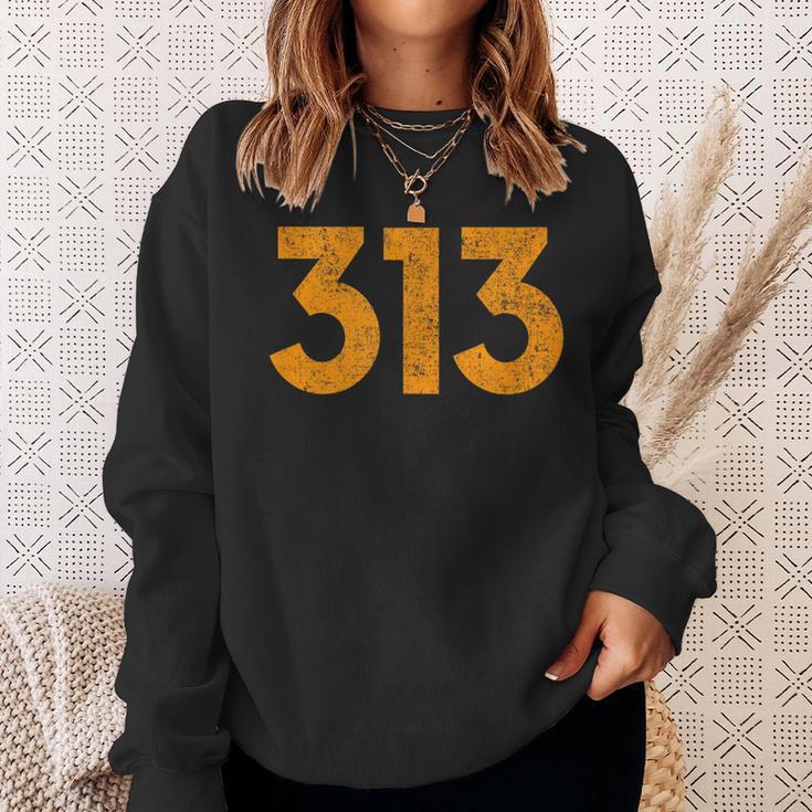 Detroit 313 スウェットシャツ 彼女への贈り物