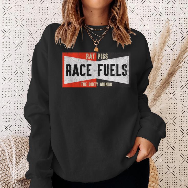 Dirty Gringo Rat Piss Race Fuel ホットロッド レトロ ロカビリー ヒップ スウェットシャツ 彼女への贈り物