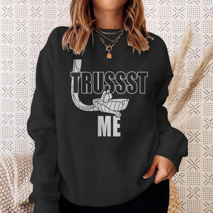 Disney Jungle Book Kaa Trust Issues Sweatshirt Gifts for Her