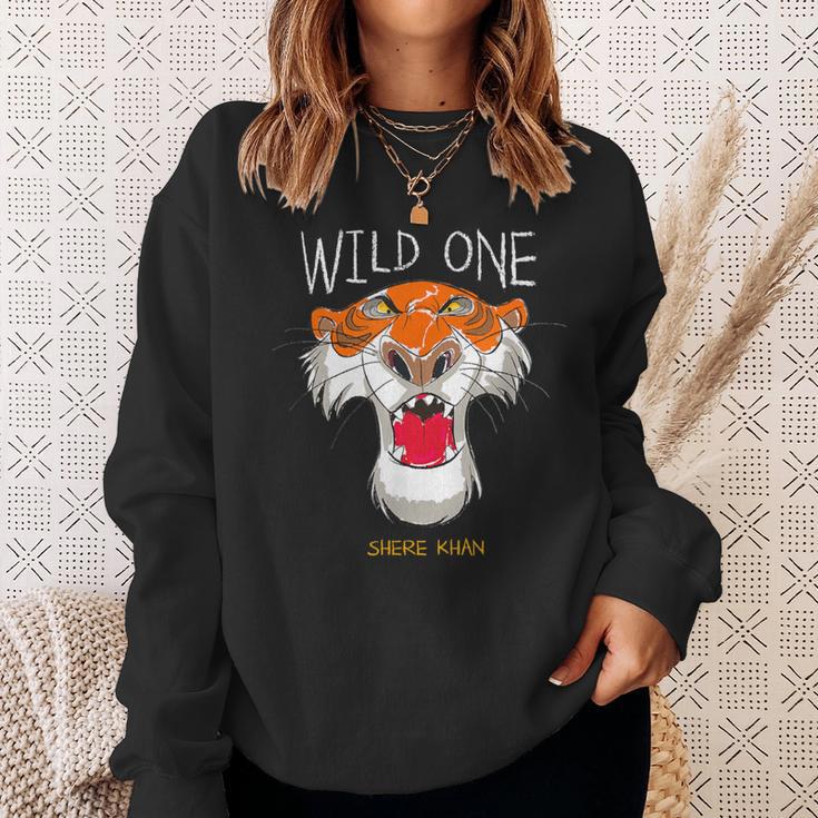 Disney The Jungle Book Shere Khan Wild One Big Face Poster Sweatshirt Gifts for Her