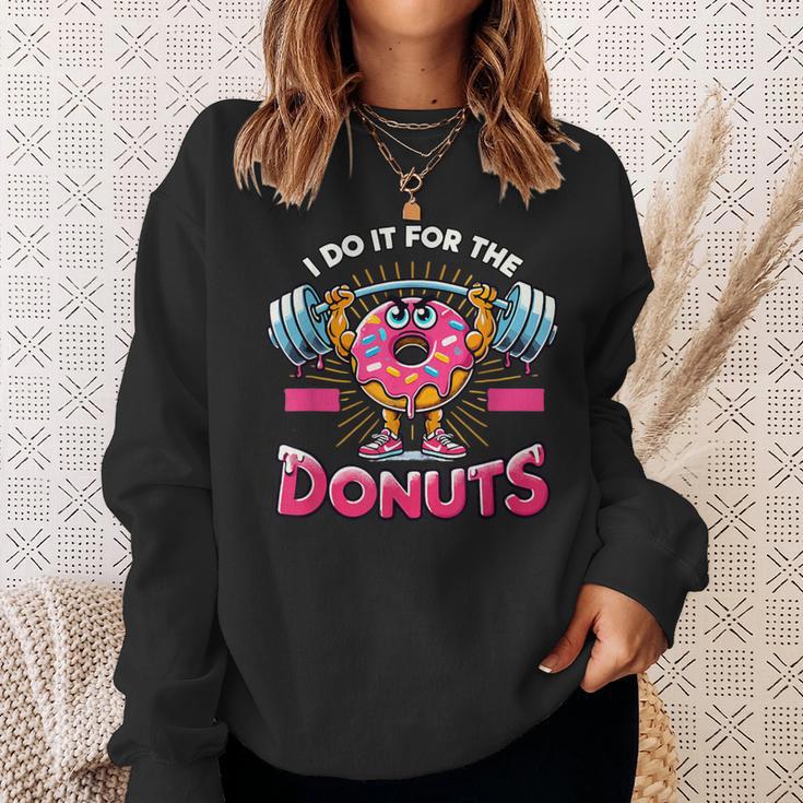 I Do It For Dorut ウエイトリフティング ジム ワークアウト フィットネス エクササイズ スウェットシャツ 彼女への贈り物