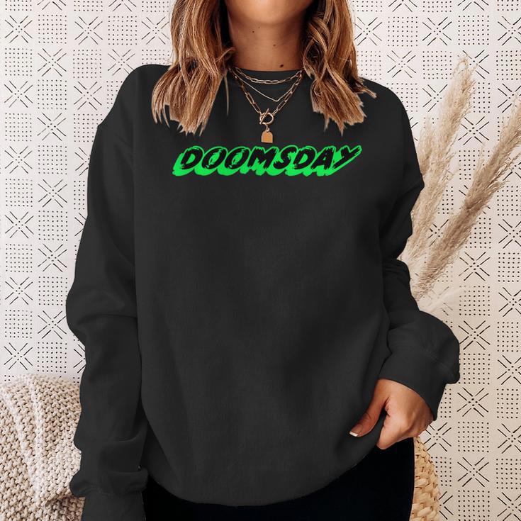 Doomsday Movie Ending Character Book Sweatshirt Gifts for Her