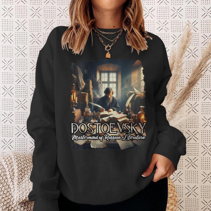 Dostoevsky Books Sweatshirt Gifts for Her