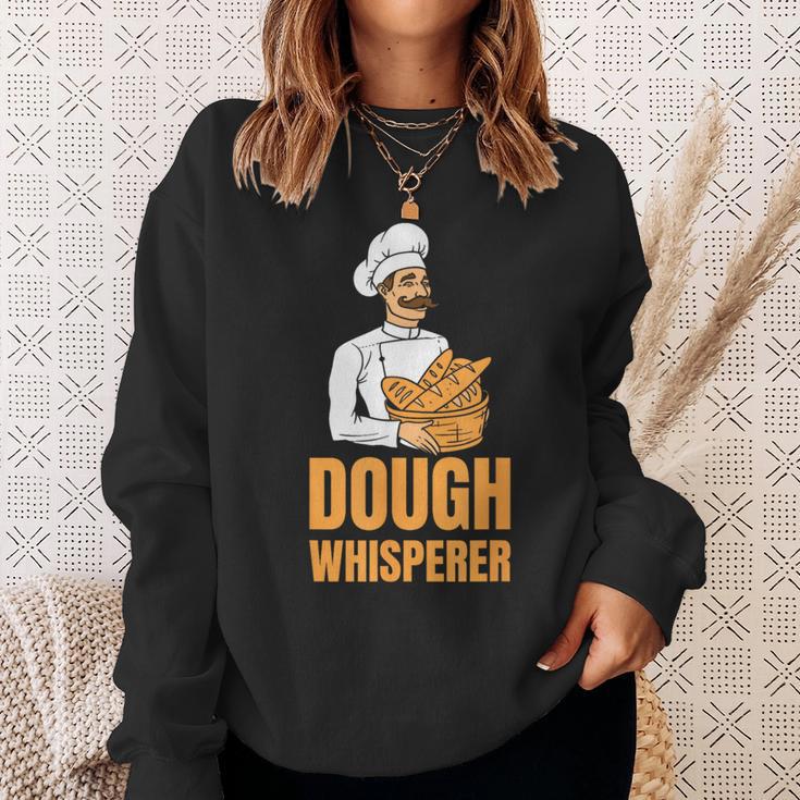 Dough Whisperer Baker Baking Hobby Baker スウェットシャツ 彼女への贈り物