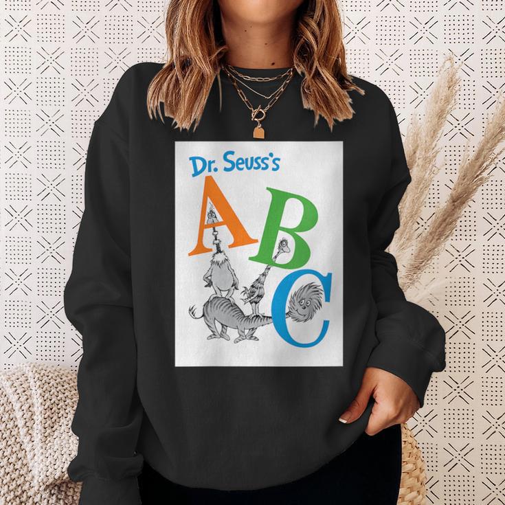 Dr Seuss ABC Book Cover Sweatshirt Gifts for Her