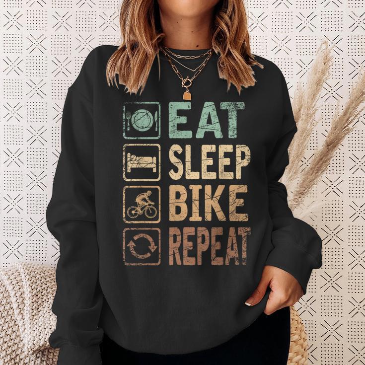 Eatleep Bike リピート自転車 スウェットシャツ 彼女への贈り物