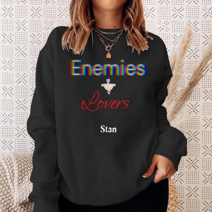 Enemies To Lovers Romance Book Booktok Bookstagram Sweatshirt Gifts for Her