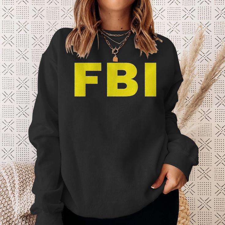 Fbi ハロウィン おもしろコスチューム スウェットシャツ 彼女への贈り物