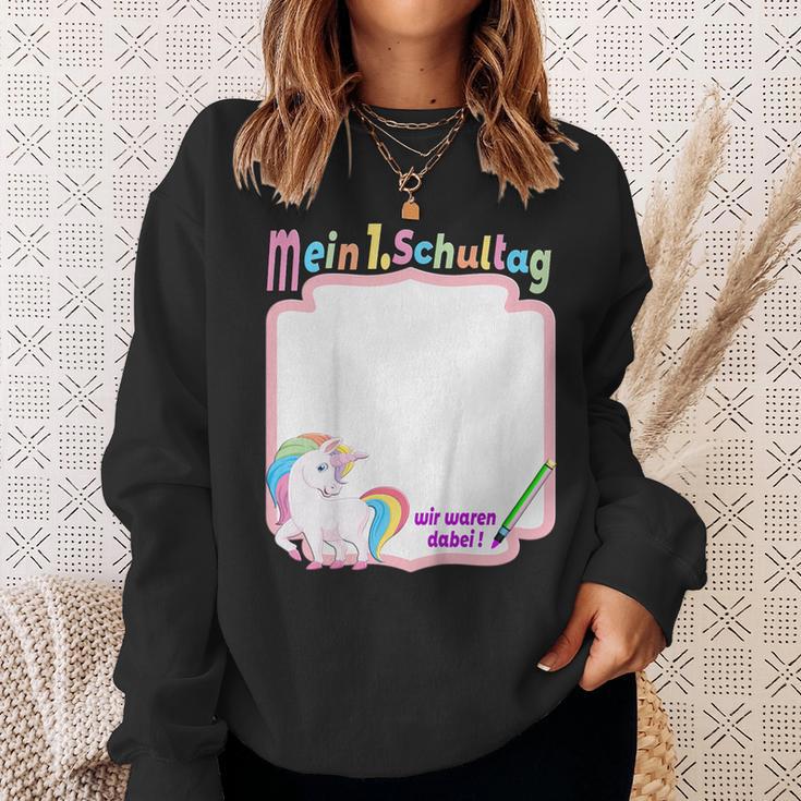 First Day Of School 2021 Guest Book Unicorn Unicon Sweatshirt Gifts for Her