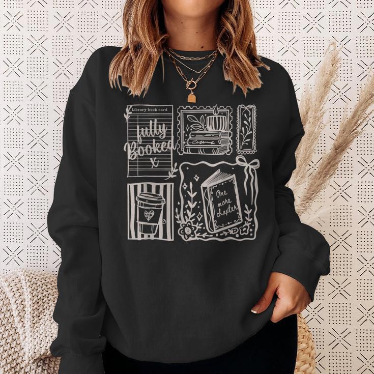 Fully Book One More Chapter Vintage Book Lovers Matching Sweatshirt Gifts for Her