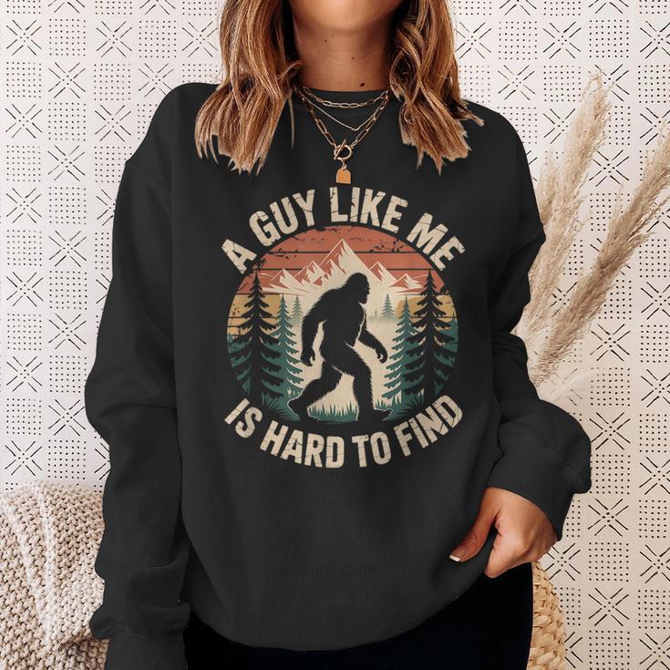 Bigfoot Hard To Find Retro Sasquatch Sweatshirt Gifts for Her