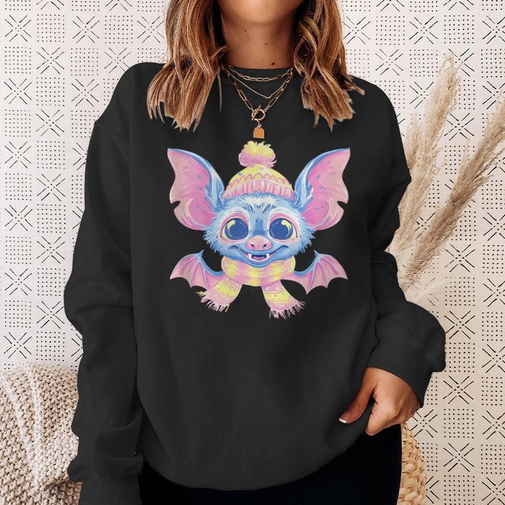 Goat Open Book Reading Animal Lover Graphic Portrait Round Sweatshirt Gifts for Her