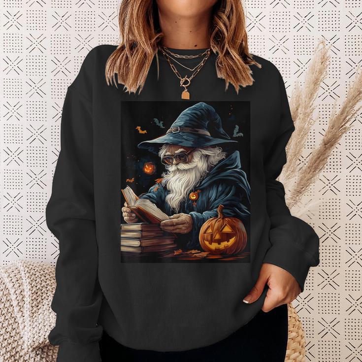 Halloween Girls Boys Wizard Book Pumpkin Kids Halloween Sweatshirt Gifts for Her