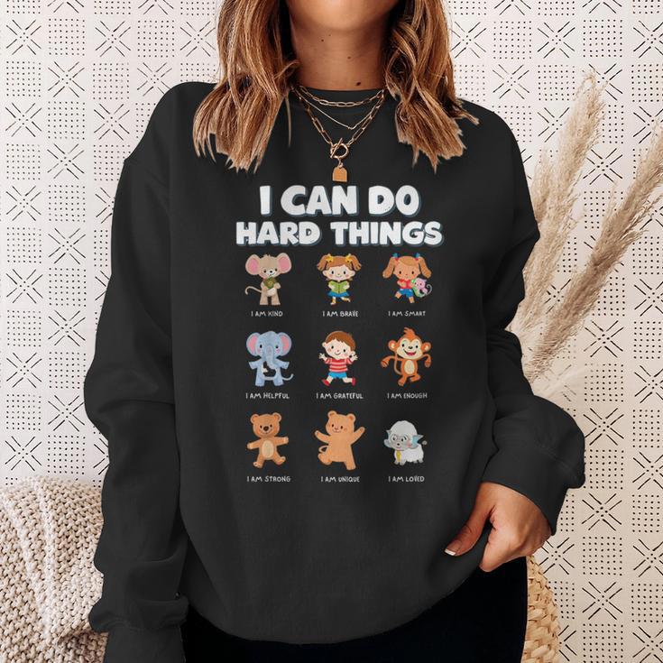 I Can Do Hard Things Children's Book Characters Sweatshirt Gifts for Her I Can Do Hard Things Children's Book Characters Sweatshirt Gifts for Her