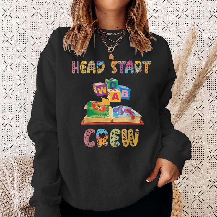 Head Start Crew Book ABC Block Headstart Teacher Arts Men Women Sweatshirt Gifts for Her