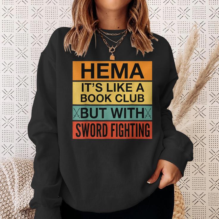 Hema Definition Like A Book Club With Swords Sweatshirt Gifts for Her Hema Definition Like A Book Club With Swords Sweatshirt Gifts for Her