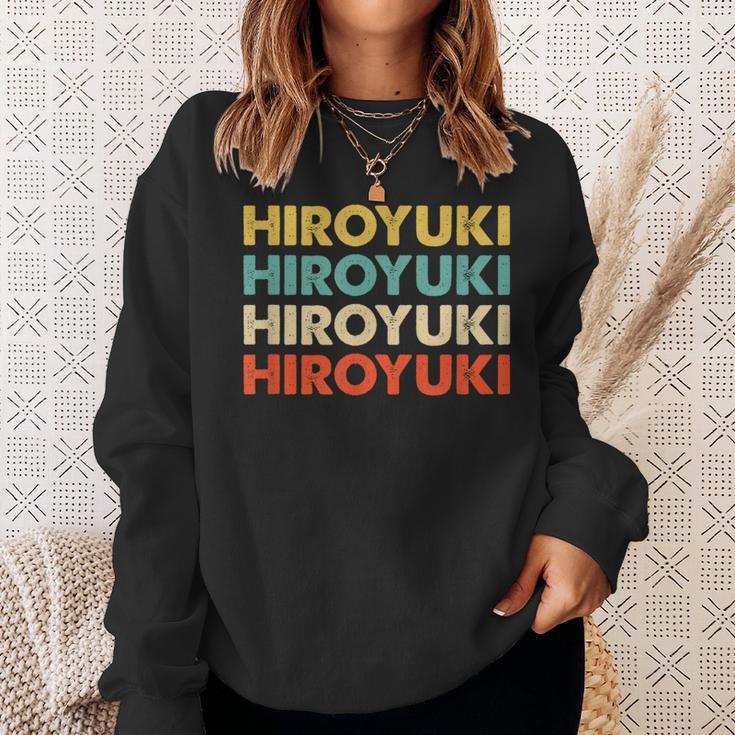 Hiroyuki 浩之 スウェットシャツ 彼女への贈り物