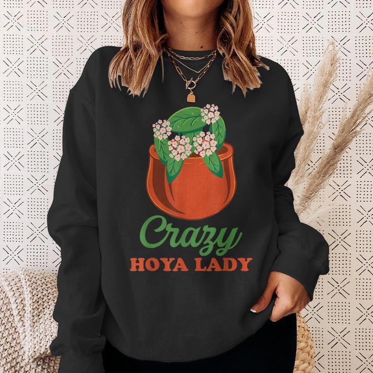 Hoya 陶器フラワーデザイン ワックスフラワー Hoya ファン用 スウェットシャツ 彼女への贈り物