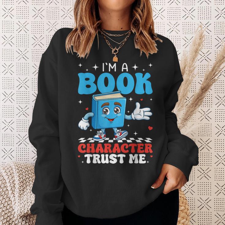 I'm a Book Character Costumes For Kids Storybook Sweatshirt Gifts for Her I'm a Book Character Costumes For Kids Storybook Sweatshirt Gifts for Her