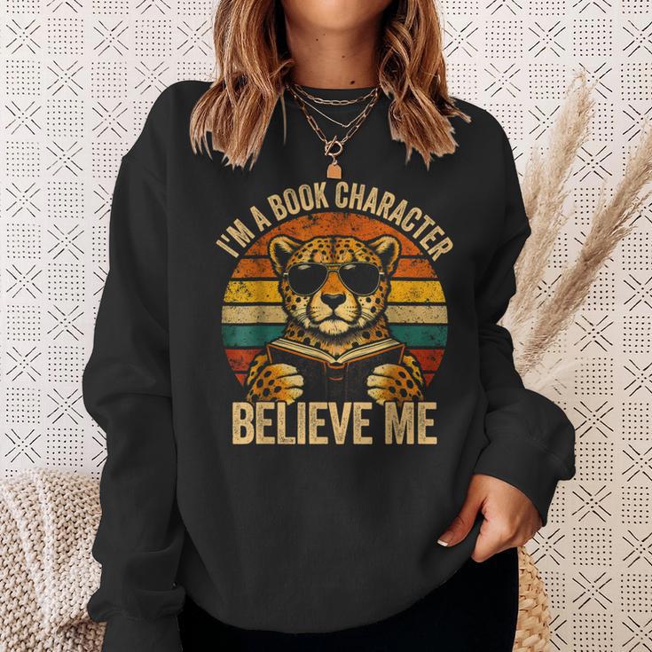 I'm a Book Character Costumes For Kids Storybook Character Sweatshirt Gifts for Her