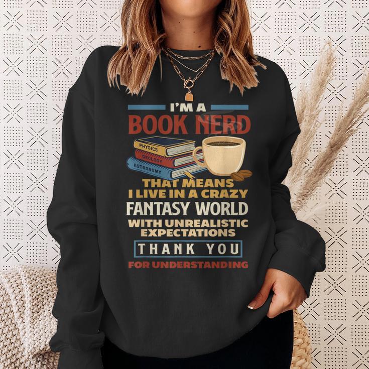 I'm a Book Nerd Book Lover Book Reader Sweatshirt Gifts for Her I'm a Book Nerd Book Lover Book Reader Sweatshirt Gifts for Her