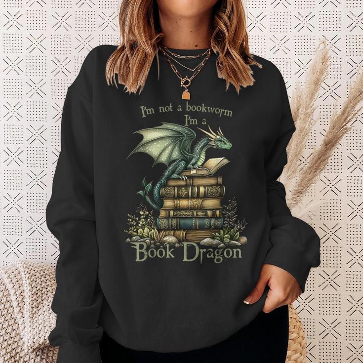 I'm Not a Bookworm Fantasy Reading Book Lovers Sweatshirt Gifts for Her