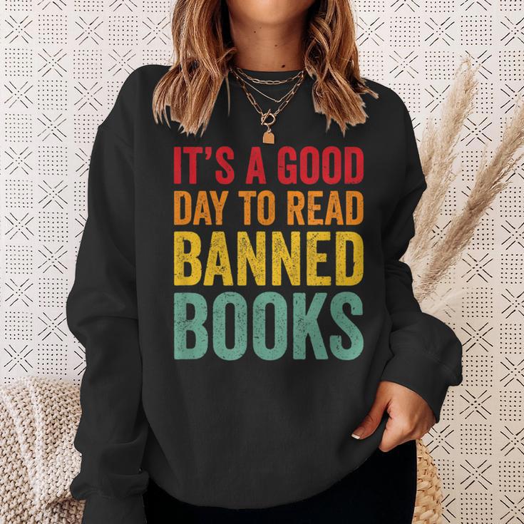 It's A Good Day To Read Banned Books Banned Books Sweatshirt Gifts for Her