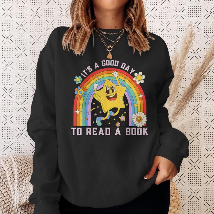 It’s a Good Day To Read a Book Shirt Book Lover Reading Tee Sweatshirt Gifts for Her It’s a Good Day To Read a Book Shirt Book Lover Reading Tee Sweatshirt Gifts for Her