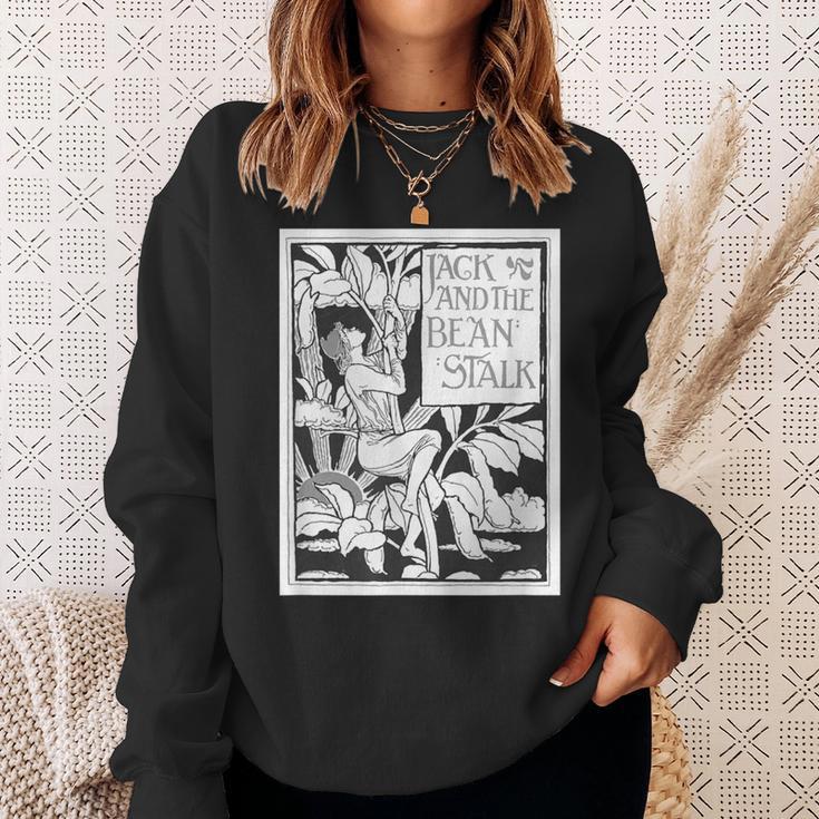 Jack And The Beanstalk 1900 Book Cover Sweatshirt Gifts for Her Jack And The Beanstalk 1900 Book Cover Sweatshirt Gifts for Her