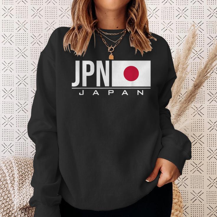 Japan Flag Japaneseports Games アスレチック ジャージスタイル スウェットシャツ 彼女への贈り物