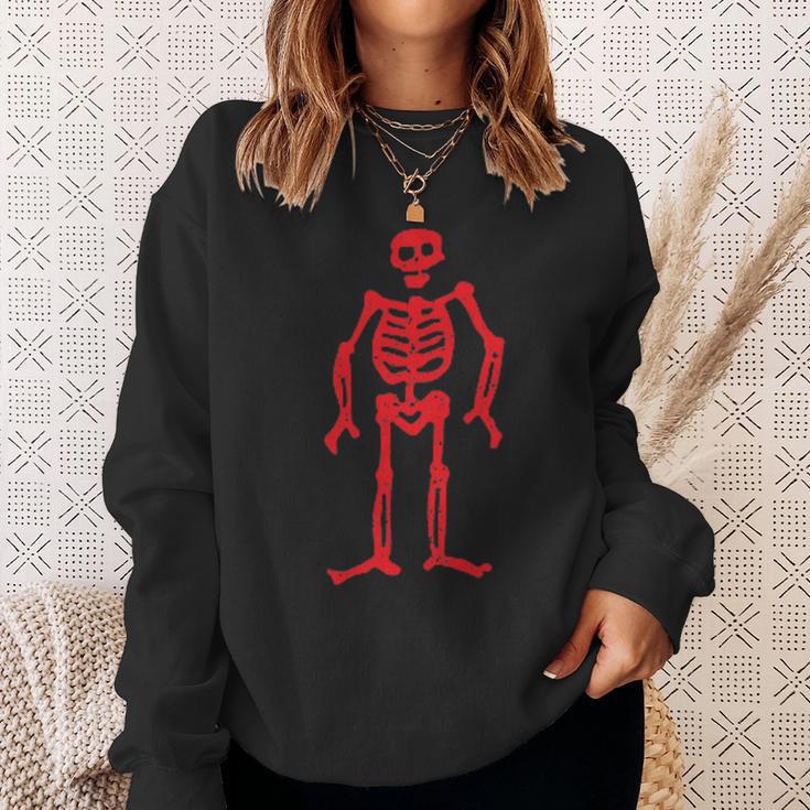Jolly Roger 海賊旗 レッドスケルトン エドワードロー スウェットシャツ 彼女への贈り物