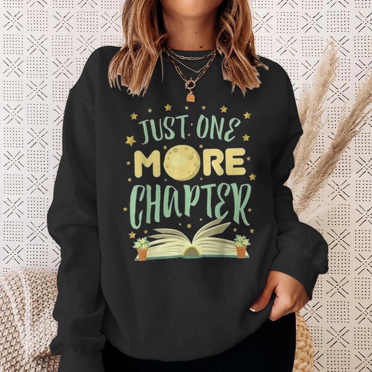 Just One More Chapter Book Sweatshirt Gifts for Her