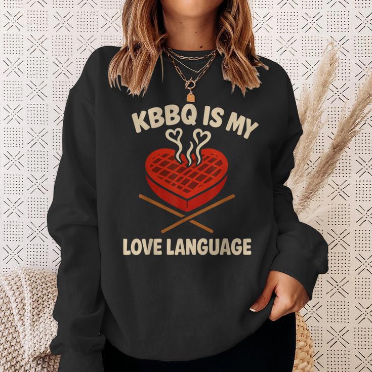Kbbq 韓国料理 面白い 食通 K ドラマ デート プルコギ スウェットシャツ 彼女への贈り物