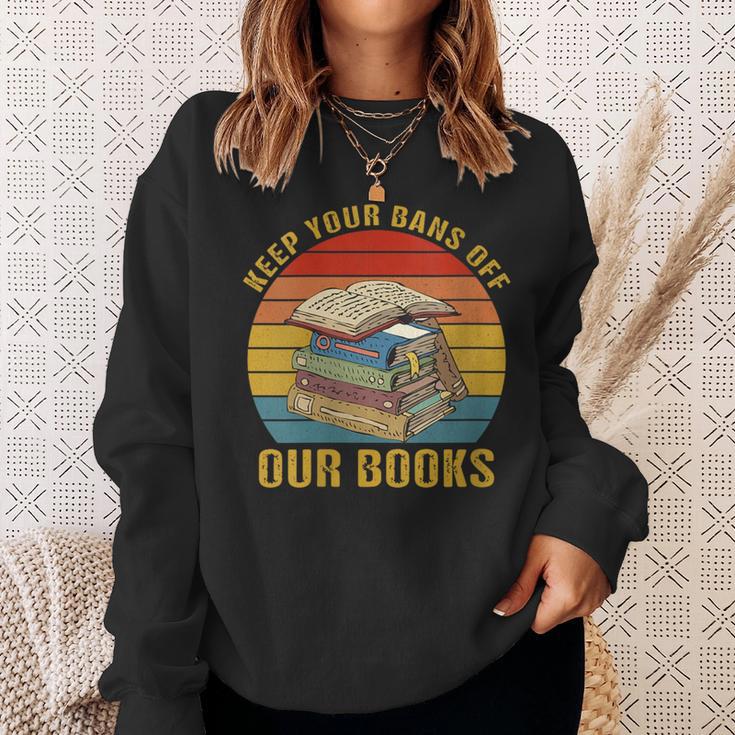 Keep Your Bans Off Our Books Booker Apparel Sweatshirt Gifts for Her