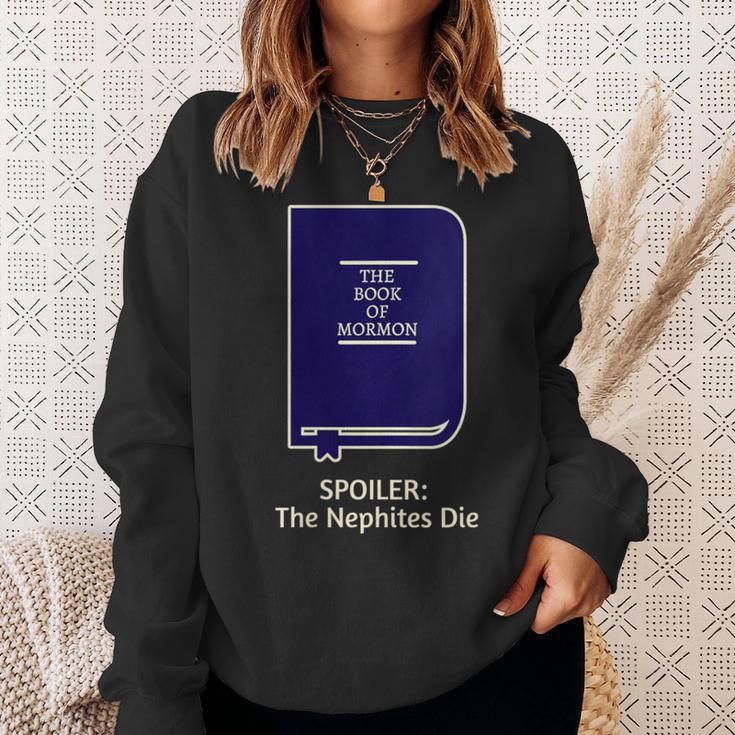 LDS Book Of Mormon Tshirt Spoiler Nephites Sweatshirt Gifts for Her LDS Book Of Mormon Tshirt Spoiler Nephites Sweatshirt Gifts for Her