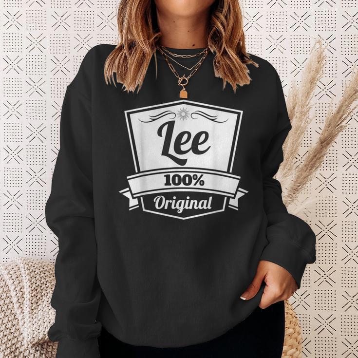 Lee ギフトシャツLee 名前入りバースデーtシャツ スウェットシャツ 彼女への贈り物