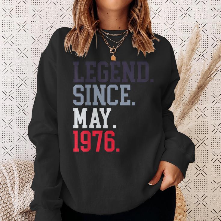 Legendince May 1976 メンズ レディース 1976年5月 スウェットシャツ 彼女への贈り物