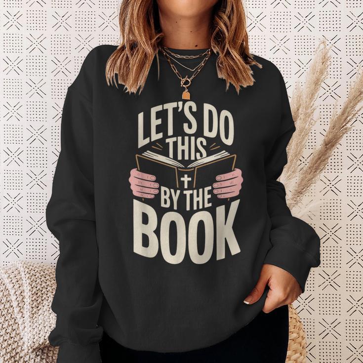 Let's Do This By The Book Sweatshirt Gifts for Her