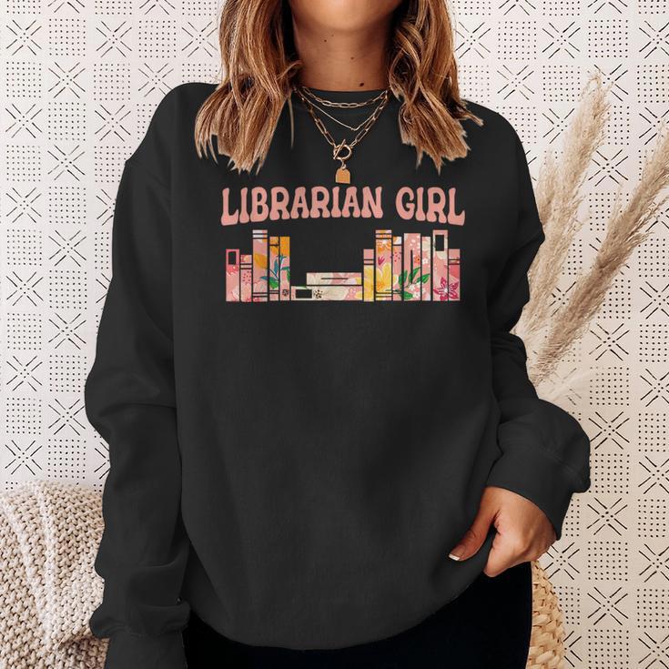 Librarian Girl Book Lover Reading Bookworm Librarian Sweatshirt Gifts for Her Librarian Girl Book Lover Reading Bookworm Librarian Sweatshirt Gifts for Her