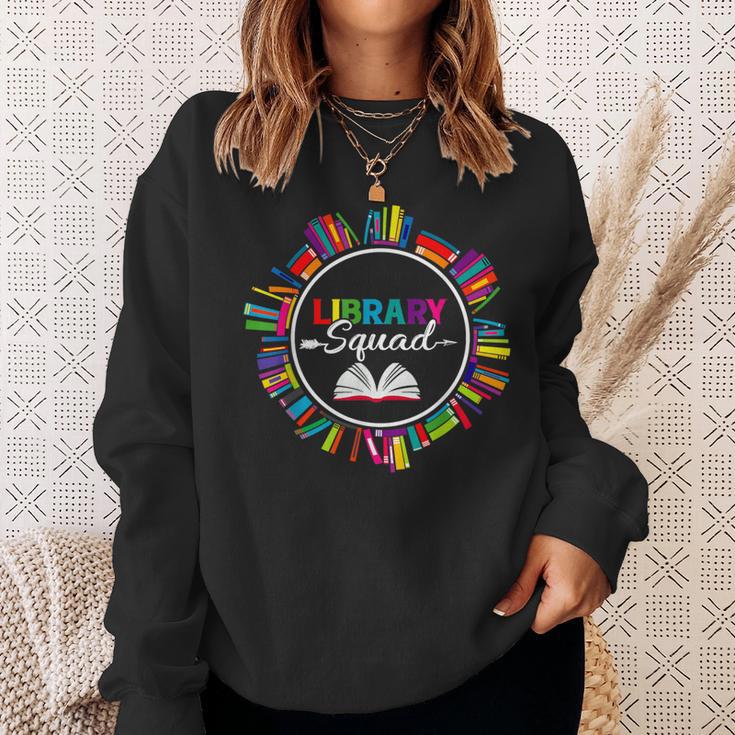 Library Squad Shirt Librarian Bookworm Book Lover Sweatshirt Gifts for Her Library Squad Shirt Librarian Bookworm Book Lover Sweatshirt Gifts for Her