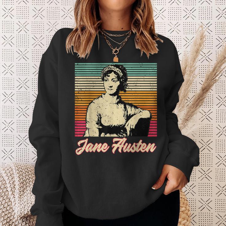 Literary Book Club Fans Vintage Jane Austen Sweatshirt Gifts for Her Literary Book Club Fans Vintage Jane Austen Sweatshirt Gifts for Her