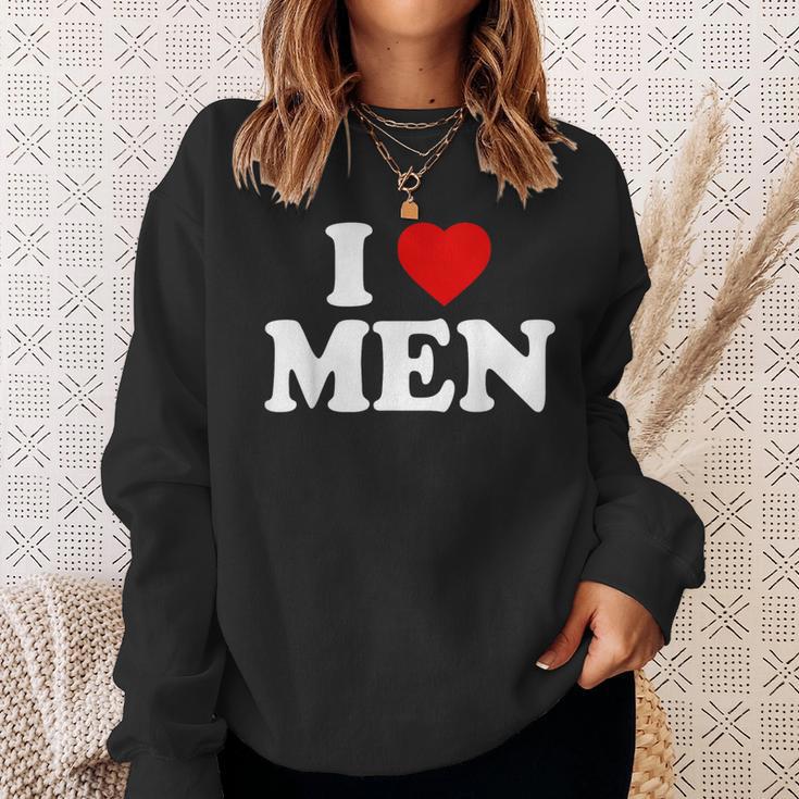 I Love I Love Men スウェットシャツ 彼女への贈り物